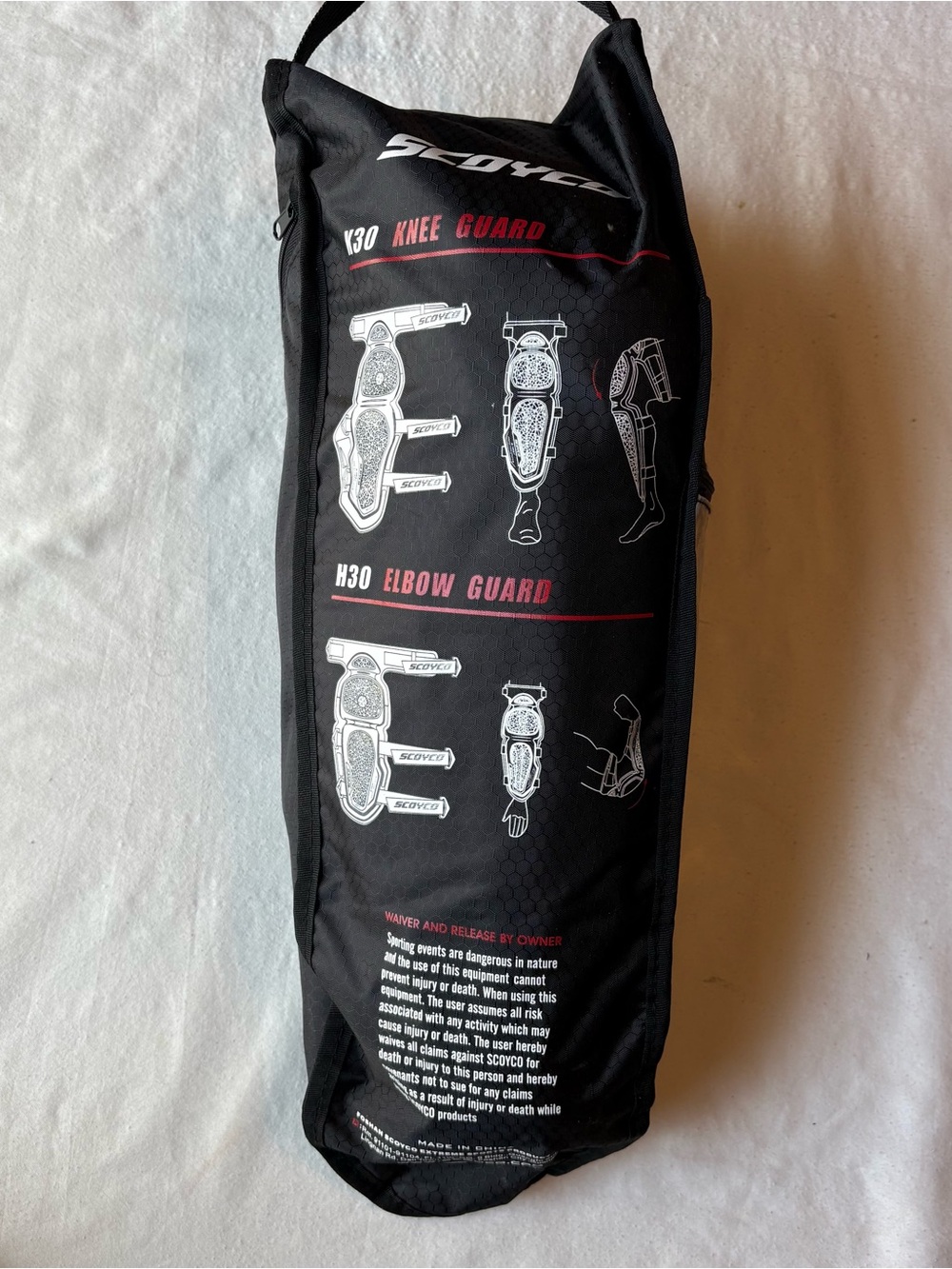 Scoyco K30H30 Knee and Elbow Guard Set- Motorcycle Racing and Riding Protection - Picture 2 of 7